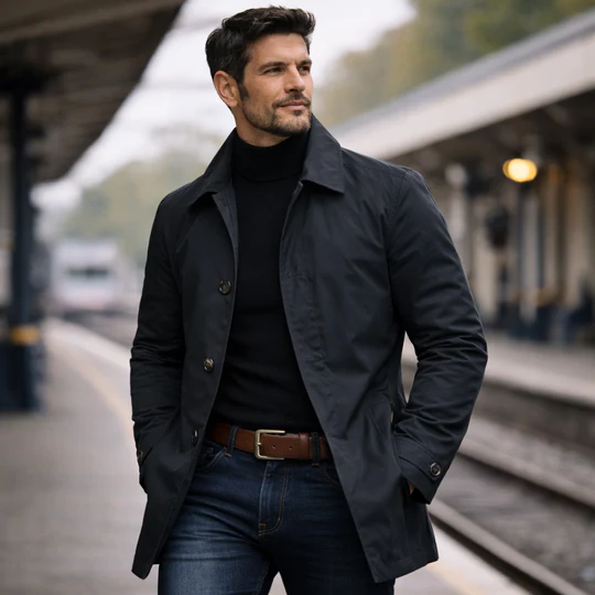 Dante - Elegante abrigo de hombre