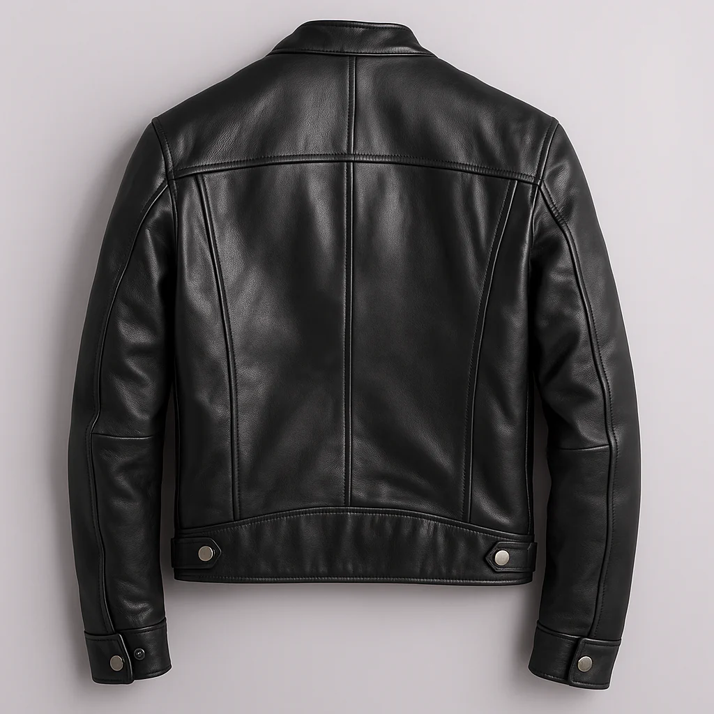 Roque - Chaqueta de cuero vintage