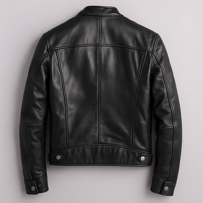 Roque - Chaqueta de cuero vintage