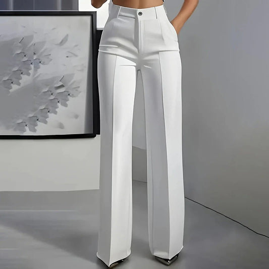Victoria - Pantalones de vestir de tallaje alto