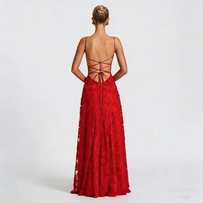 Sofía - Elegante vestido largo de encaje