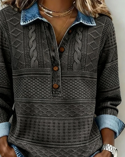 Noa - Jersey moderno con botones