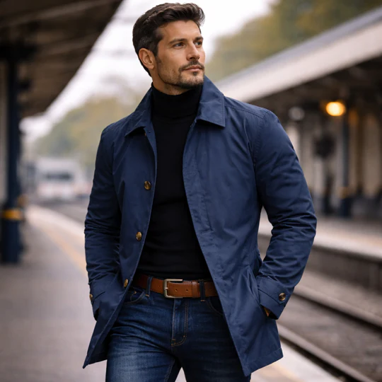 Dante - Elegante abrigo de hombre